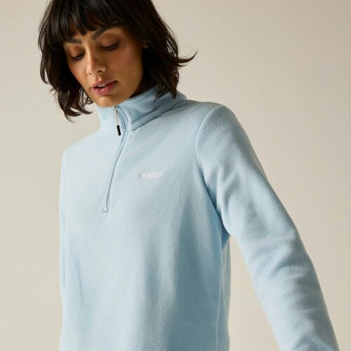 Regatta Great Outdoors Womens Sweetheart 1/4 Zip Fleece Top - Skyway