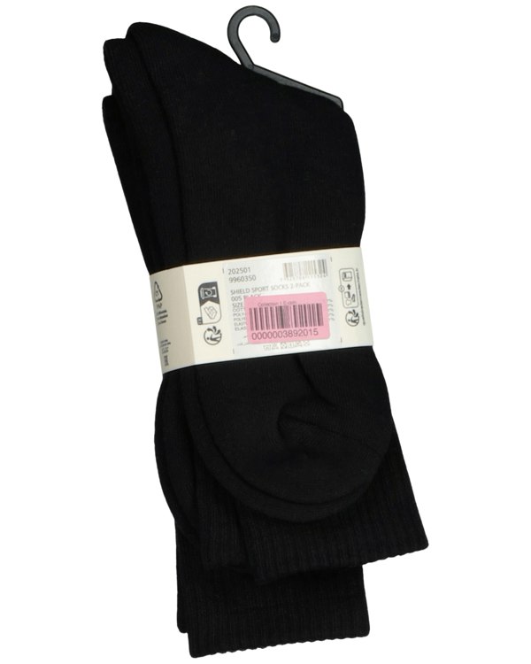 GantSocks 2 - pack2 - Pack Shield Logo Sports Socks, BlackBoxers & Briefs