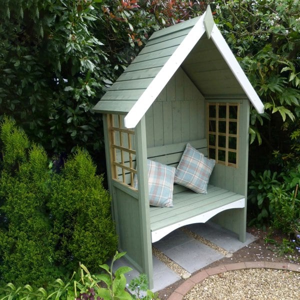 Shire Mimosa 1.4x0.7m Arbour Seat - Best Shed