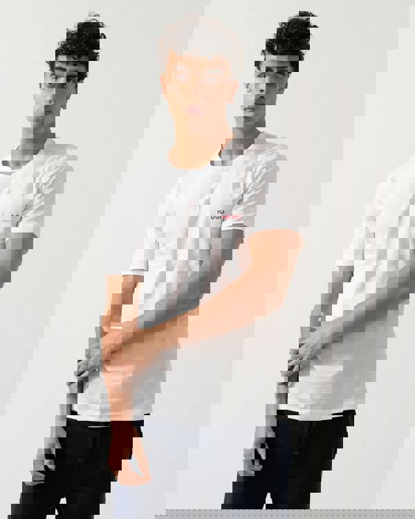 HUGO RN Triplet 3-Pack Mens T-Shirts - Open Miscellaneous 960 - CHO - Designer Mens Logo T-Shirts