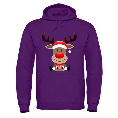 Adults XMS2 \"Sitting Reindeer\" Hoodie