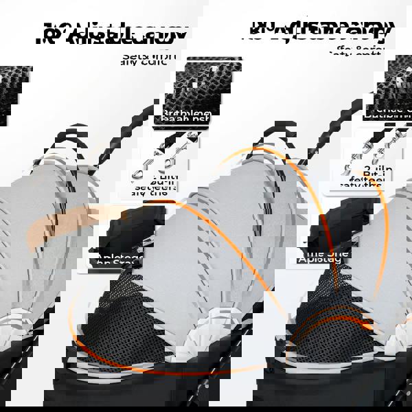 Skylos Pet Stroller Dog Cat Puppy Pram Pushchair Travel Cart Buggy Carrier