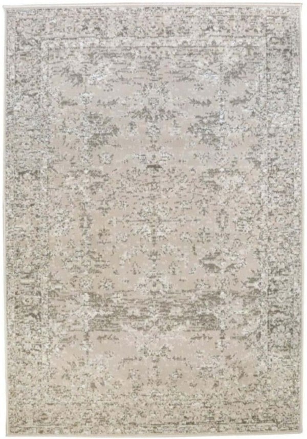 Vintage Design Area Rug in Cream – The Rugs