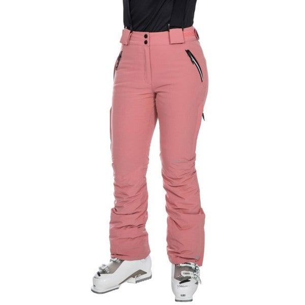 Trespass Women's Galaya Waterproof Ski Trousers - Dusty Rose