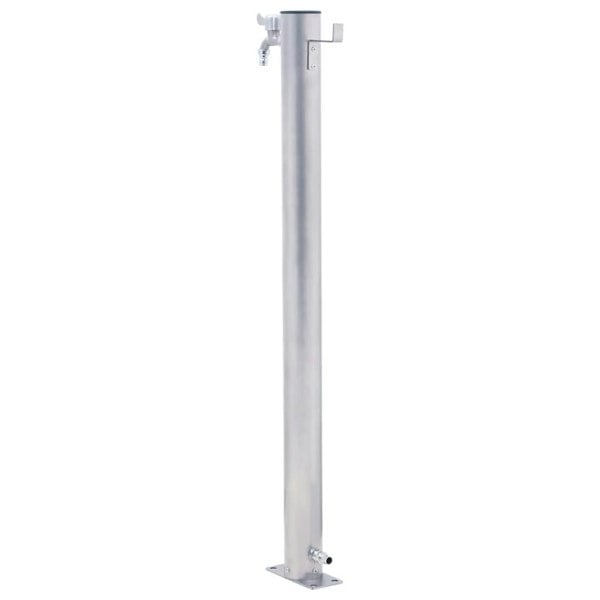 Berkfield Garden Water Column 80 cm Stainless Steel Round