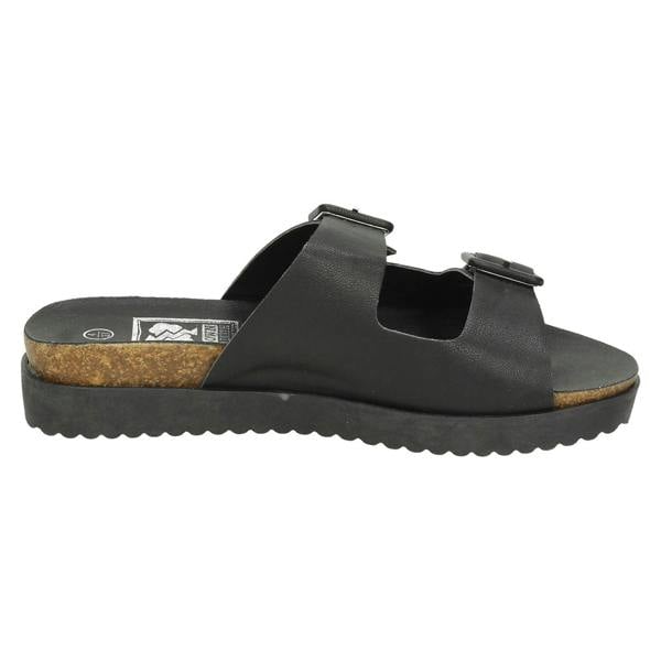 Down to Earth Ladies Down To Earth Flat Casual Sandals F10424