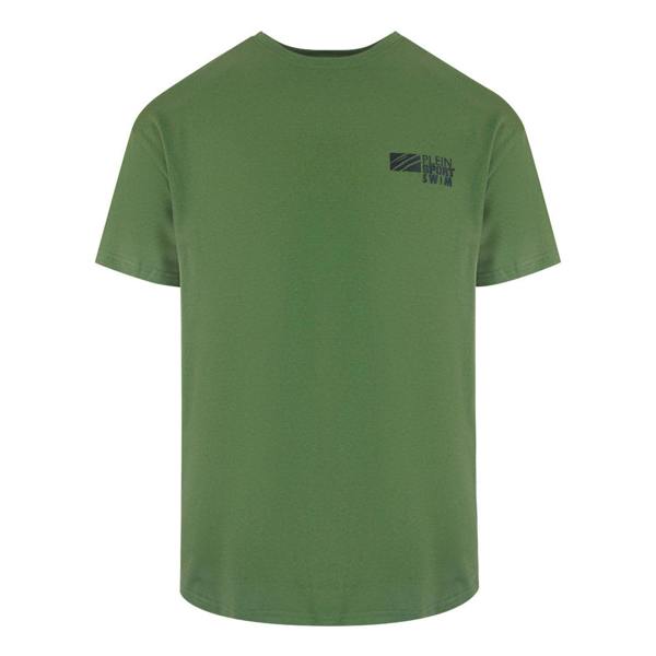 Plein Sport Classic Logo Green T-Shirt