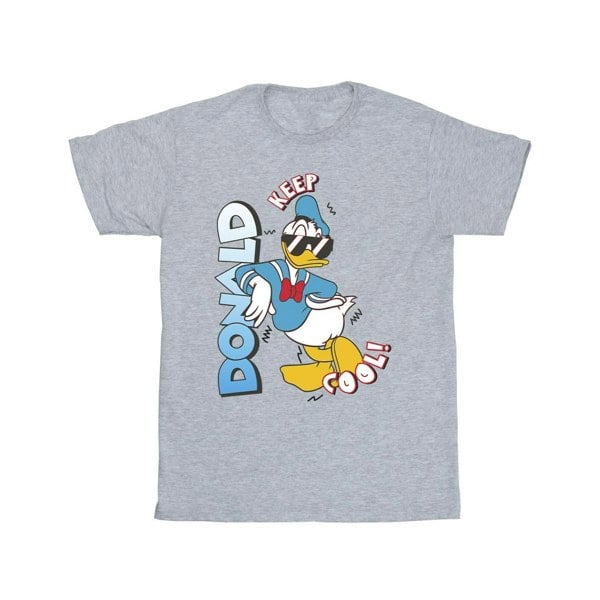 Disney Mens Donald Duck Cool T-Shirt - Sports Grey