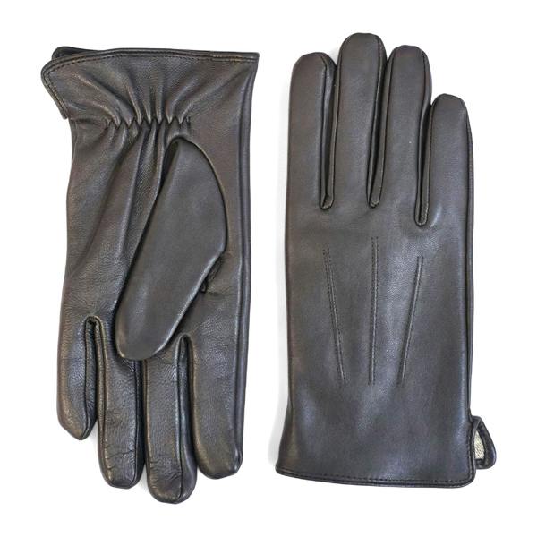 Infinity Leather Men’s Italian Leather Warm Wool Lining Winter Gloves - M-LGV-305
