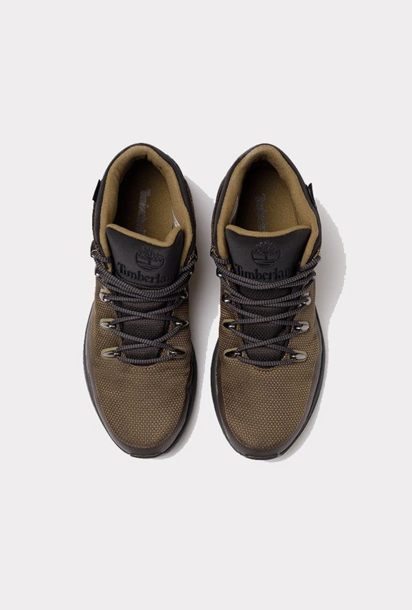 Timberland Men's Sprint Trekker Mid Lace-Up Waterproof Trainers - Brown