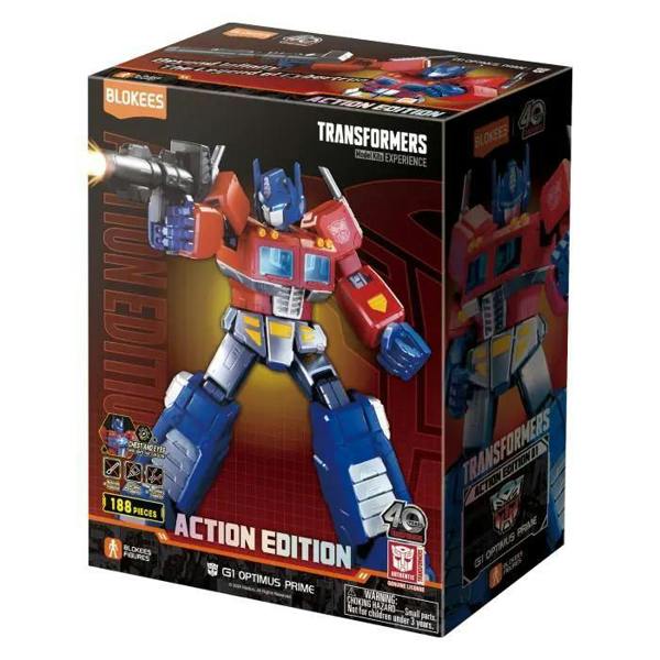 Blokees: Transformers 40 Years G1 Optimus Prime Action Edition Model Kit