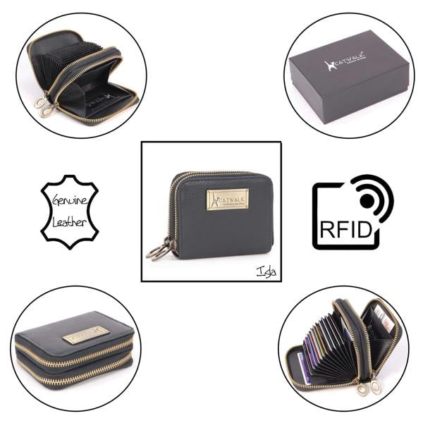 Catwalk Collection Handbags Isla - Concertina Purse