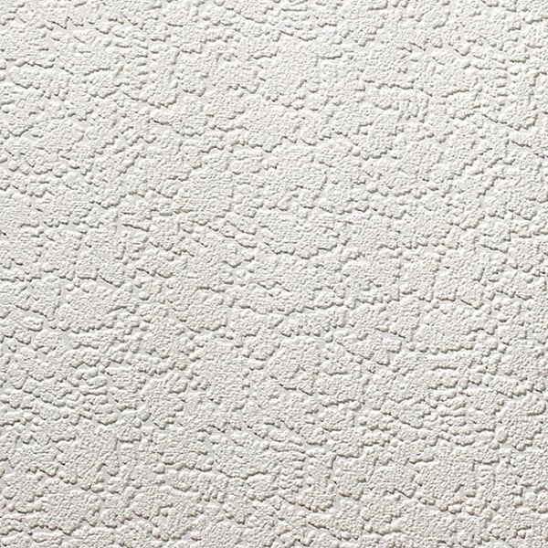 Superfresco Paintable Snow Textured Wallpaper - White Durable - 10m