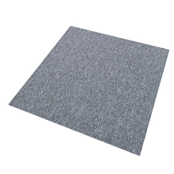 40 x Carpet Tiles 10m2 - Storm Blue & Platinum Grey