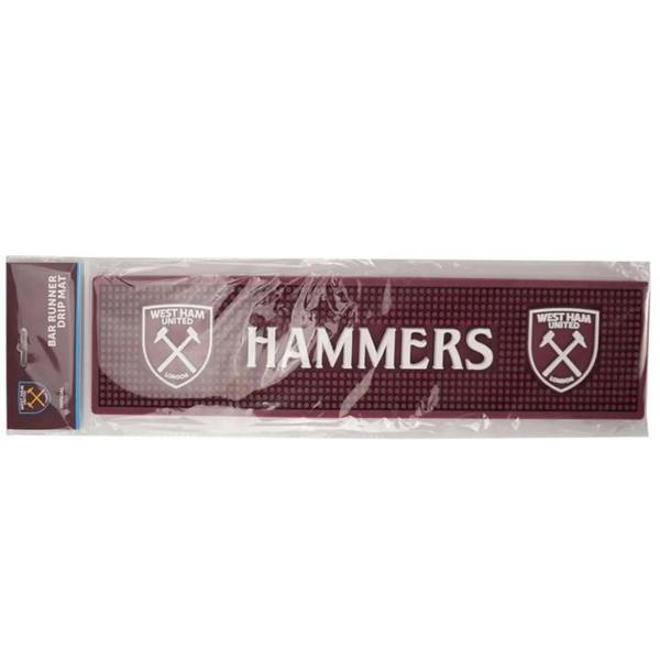 West Ham United FC Bar Runner Mat, Kitchen Accessories, Sports, Gift
