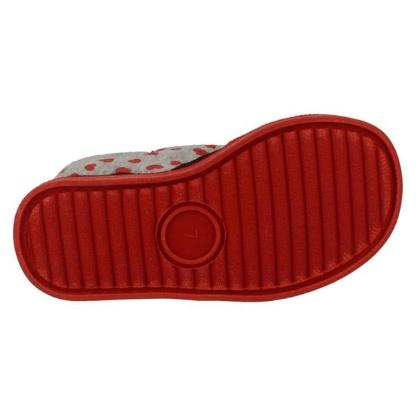 Disney Girls Disney Hook & Loop Slippers Minnie Mouse Boarder