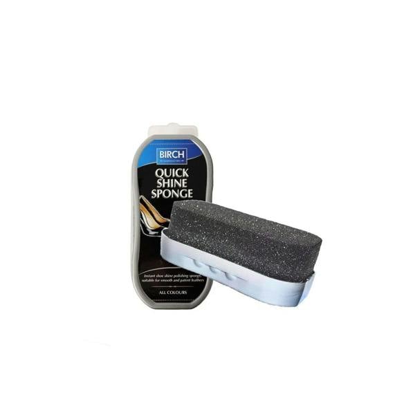 BIRCH Neutral Quick Shine Sponge - Pre-Loaded Polish for Fast Buffing