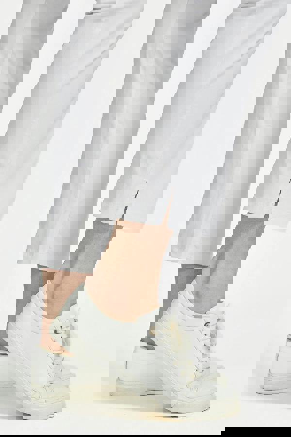 Mudflower Button Detailed Bengaline Stretch Trousers