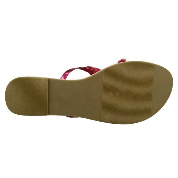 Savannah Ladies Savannah Beaded Starfish Toe Post Sandals