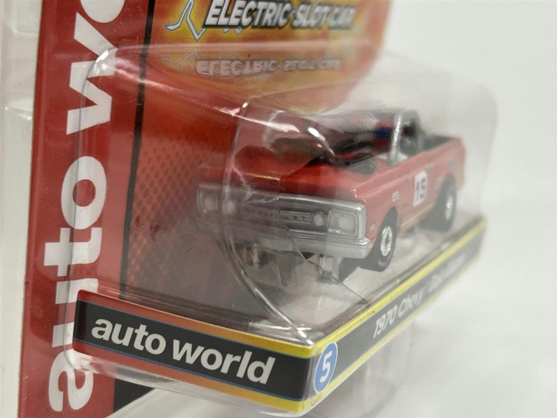 Auto World Slot Cars 1970 Chevy Baja Blazer Red Thunderjet Ultra G HO Slot Car SC367-5