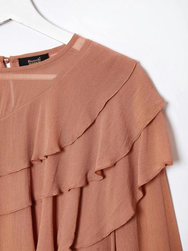 Rose & Nancy Isla Frill Blouse