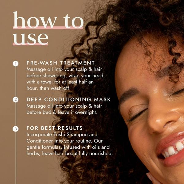 Fushi Wellbeing Really Good Hair Oil 100ml