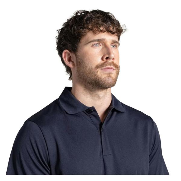 Craghoppers Mens Expert Basecamp Wicking Polo Shirt - Dark Navy - 