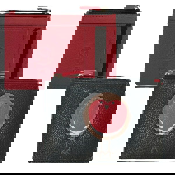 Mala Leather Bobbie Robin Bird Card & Coin RFID Leather Purse