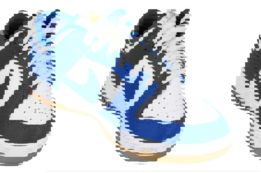 Nike Womens Dunk Low Trainers Fb7173  141 - Sail Blue Jay 141 - Photo 3