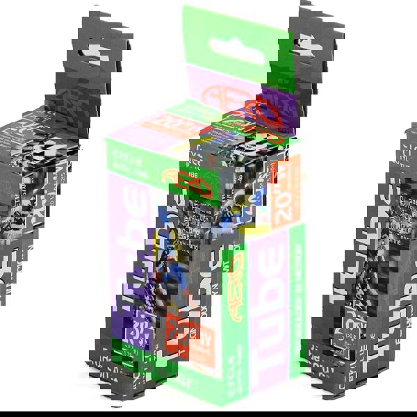 Aero Sport Butyl Rubber 20" x 1.75-2.125 Inner Tube 500%* Extra Ride Time Schrader Valve