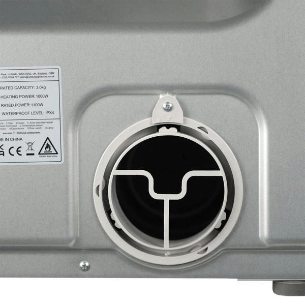 Willow 3kg Vented Dryer W3TDW - White