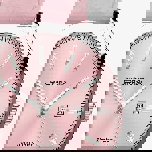 Sekonda Classic Taylor Pink Leather Strap Watch 40550