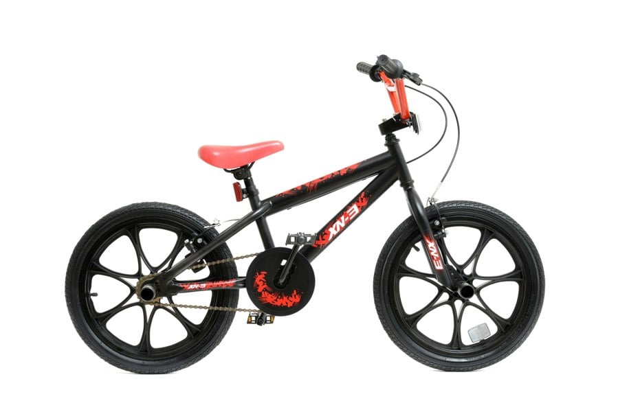 XN-3-18 Kids Freestyle BMX, 18" MAG Wheel - Black/Red