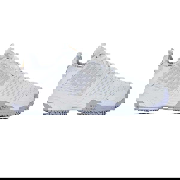 K-Swiss Womens/Ladies Court Express HB Synthetic Leather Tennis Shoes - White/Grey - 