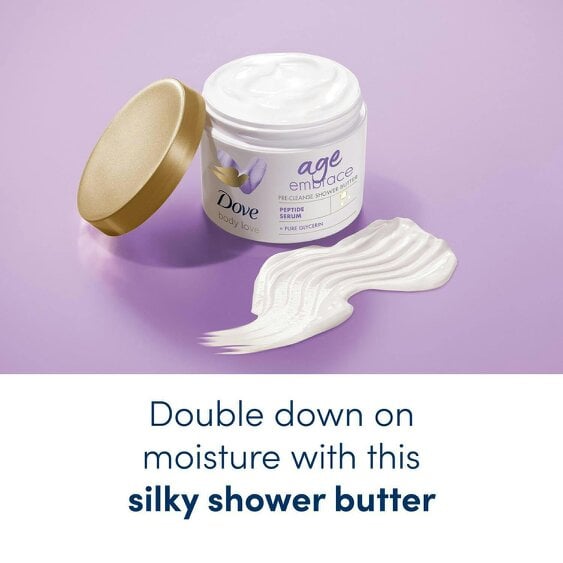 Dove Body Age Embrace Shower Butters & Love Moisture, Cleansers & Pro Care Wash