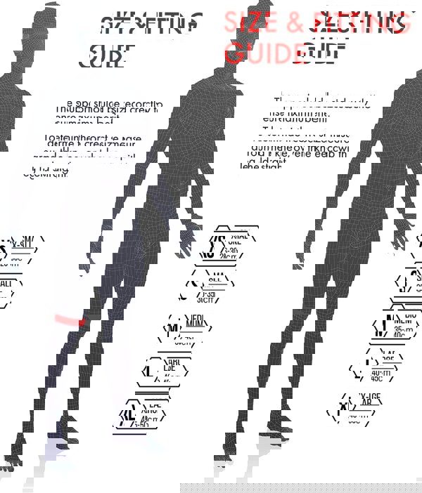 Vulkan Classic Knee Support - Size Guide