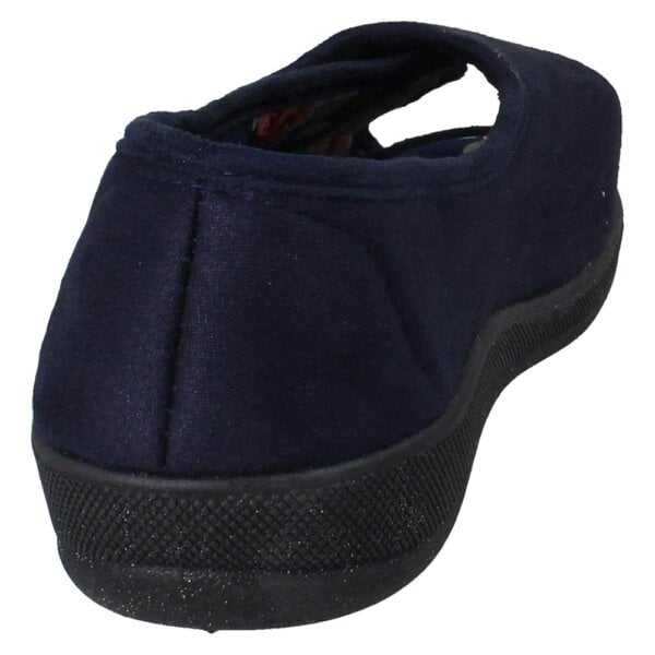 Jo & Joe Ladies Jo & Joe Hook And Loop Open Toe Slippers Martha