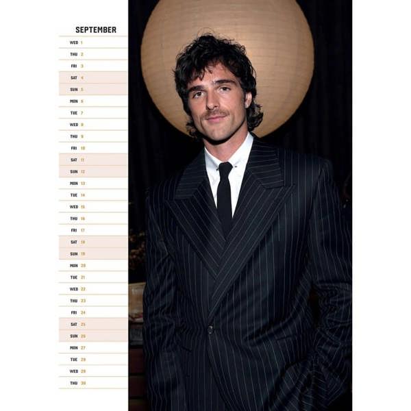 Jacob Elordi A3 Calendar 2027, Wall Calendars, Month To View, Entertainment, Gift