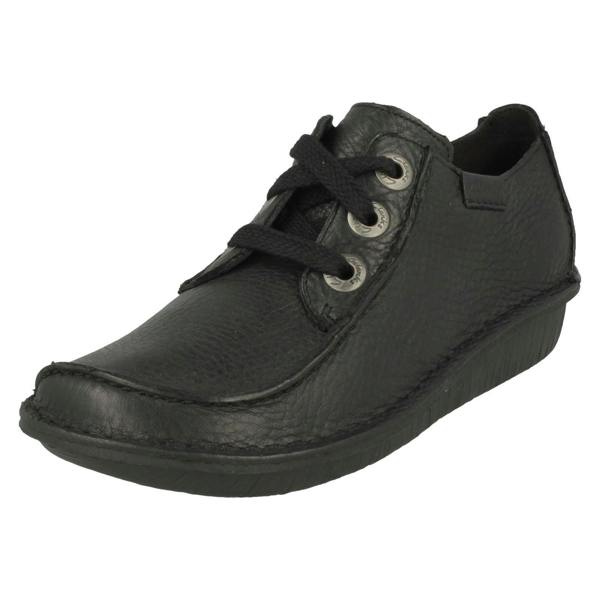 Clarks Ladies Clarks Comfortable Lace Up Flats Funny Dream