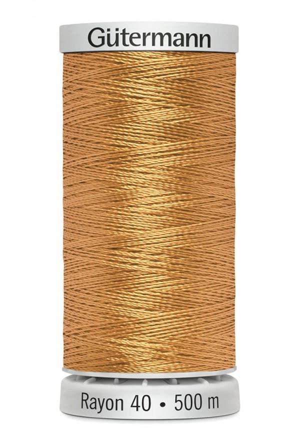Gutermann No 40 Sulky Rayon Embroidery Thread 500m Rayon Thread Suitable For Embroidery