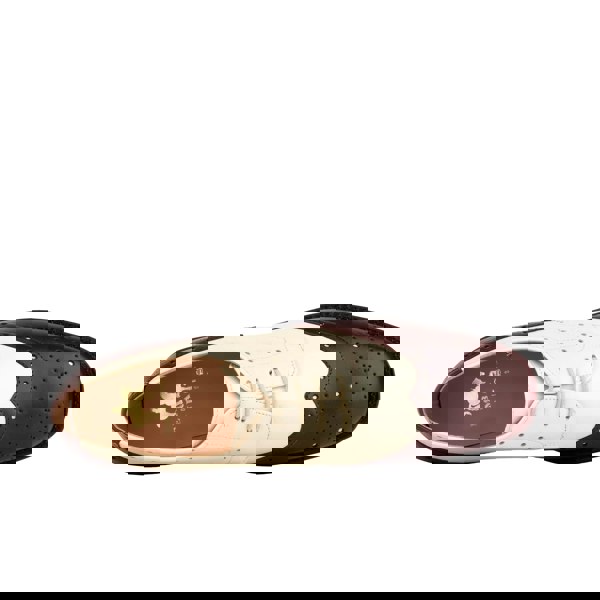 Embassy London Eton - Burgundy & Cream - Women's square toe leather lace-up