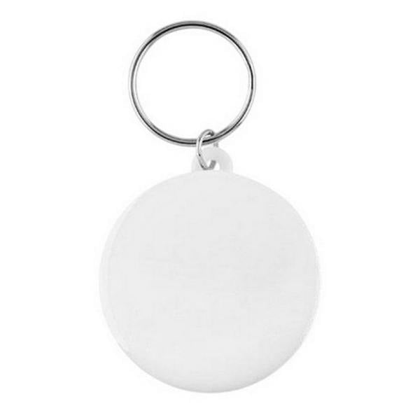 MidOcean Pin Key Keyring - White - 