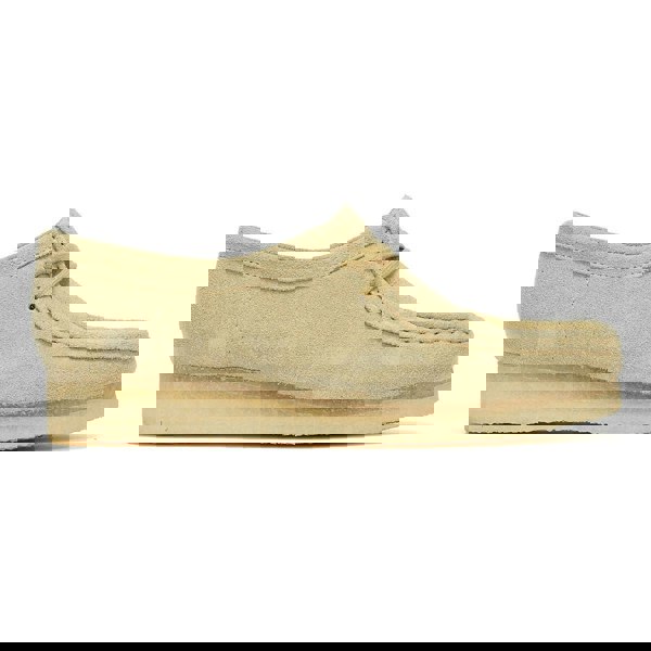 Clarks Originals Wallabee Women's Beige Suede Shoes