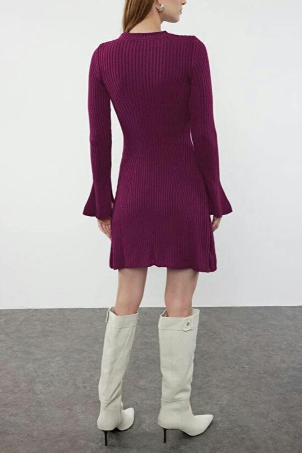 WOVCOR Mini Knit A-Line Dress