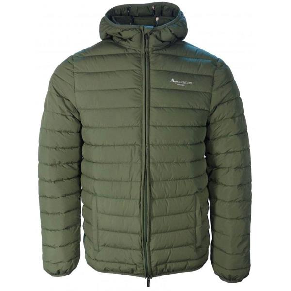 Aquascutum Mens Active Hooded Jacket - Green - 