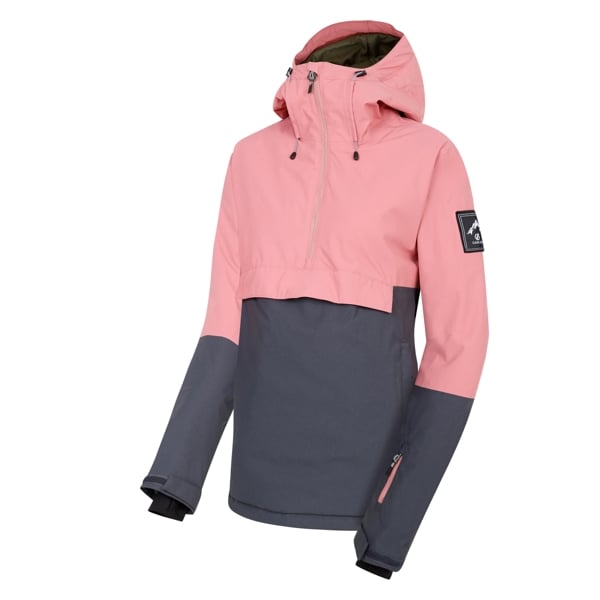 Dare 2B Women's Snowburst Overhead Ski Jacket - Dusty Rose / Ebony Grey