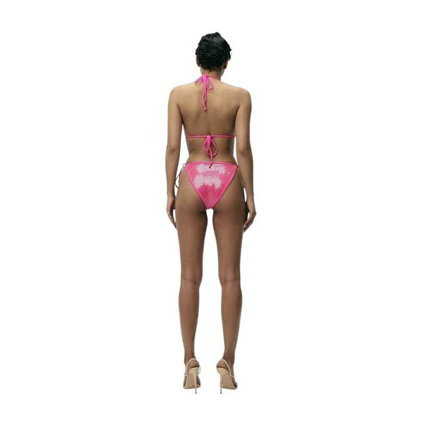 Adidas Womens/Ladies Sequin Bikini Bottoms - Pink - 