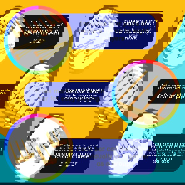 A-Star 8 Bar Wooden Chime Set