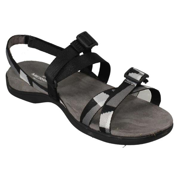 Merrell Ladies Merrell Casual Strappy Sandals District 3 Backstrap Web