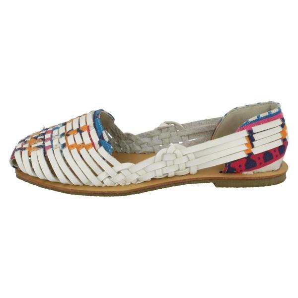 Savannah Ladies Savannah Flat Weave Ballerinas